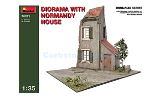 Militair voertuig 1:35 | MiniArt 2036021 | Diorama With Normandy House