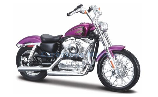 Motorfiets 1:18 | Maisto 20-18864VIOLET | Harley Davidson XL 1200V Seventy-Two Metallic Violet 2013