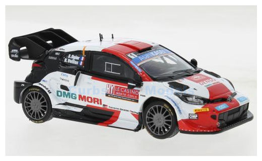 Modelauto 1:43 | IXO-Models RAM832 | Toyota Gazoo Yaris GR Rally1 WRC 2022 #1 - S.Ogier - B.Veillas