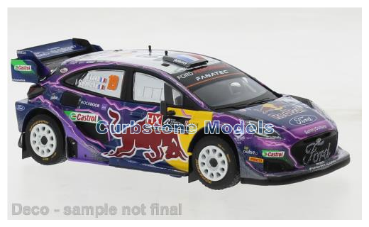 Modelauto 1:43 | IXO-Models RAM871.22 | Ford Puma Rally1 WRC 2022 #19 - S.Loeb - I.Galmiche