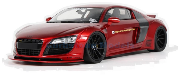 1:18 | GT Spirit GT892 | LB Performance Audi R8 LB-Works Candy Red