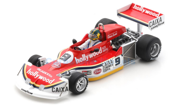 Modelauto 1:43 | Spark S7276 | March 761B 1977 #9 - A.Ribeiro