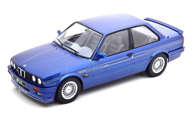 Modelauto 1:18 | KK Scale 180701BL | BMW Alpina B6 3.5 (E30) Metallic Blauw 1988