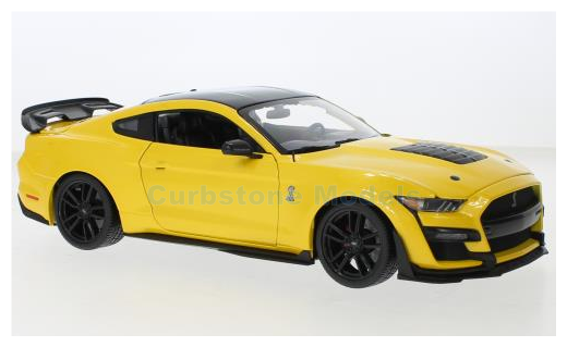 Modelauto 1:18 | Maisto 31452YELLOW | Shelby Ford Mustang GT500 Yellow 2020