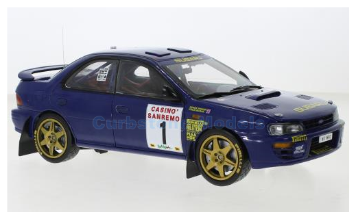 Modelauto 1:18 | Sunstar 5524 | Subaru Impreza WRC 555 1996 #1 - C.McRae - D.Ringer
