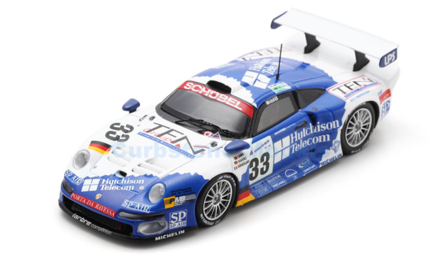 1:43 | Spark S5609 | Porsche 911 GT1 LMGT1 | Schübel Engineering 1997 #33 - A.Hahne - P.Goueslard - P.Lamy