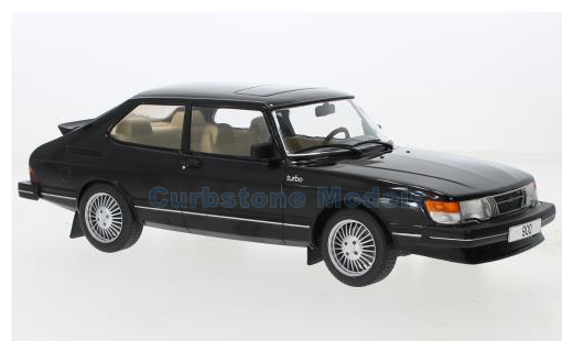 Modelauto 1:18 | Model Car Group 18338 | Saab 900 Turbo Black 1981