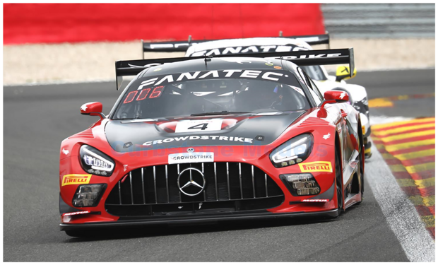 1:43 | Spark SB723 | Mercedes AMG GT3 | CrowdStrike Racing by Riley Motorsport 2023 #4 - F.Fraga - I.James - G.Kurtz - C.Braun