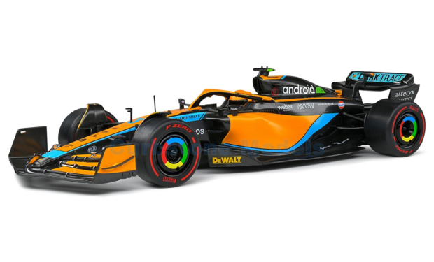 Modelauto 1:18 | Solido 1809101 | McLaren F1 MCL36 2022 #3 - D.Ricciardo