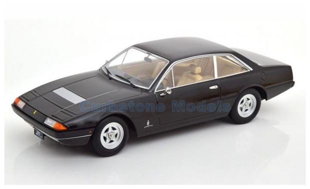 Modelauto 1:18 | KK Scale 180166BK | Ferrari 365 GT4 2+2 Zwart 1972