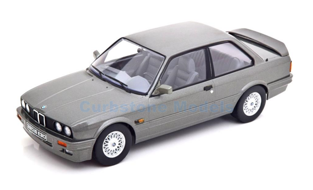 Modelauto 1:18 | KK Scale 180881 | BMW 320iS Italo M3 (E30) Metallic Grey 1989