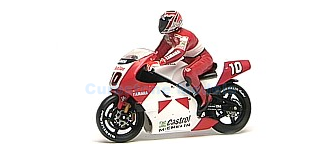 Motorfiets 1:24 | Onyx XM029 | Yamaha YZR 500 | Roberts #12 - J.Bayle