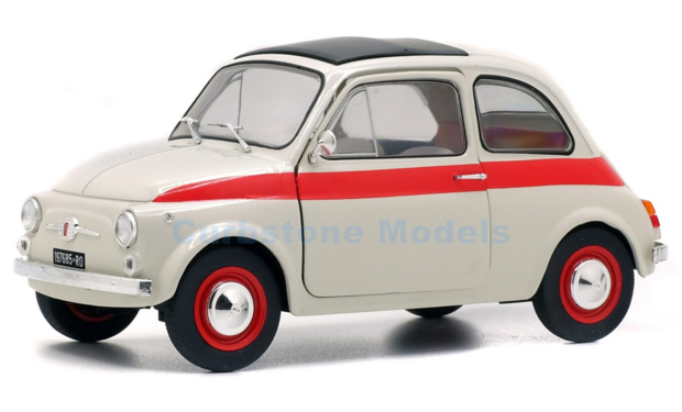 Modelauto 1:18 | Solido 1801401 | Fiat 500L Nuova Sport Beige 1965