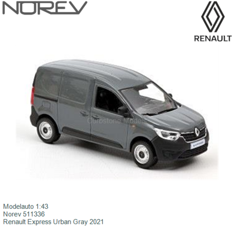 Modelauto 1:43 | Norev 511336 | Renault Express Urban Gray 2021