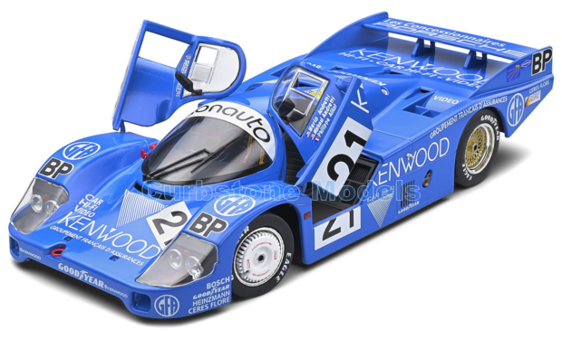 Modelauto 1:18 | Solido 1805504 | Porsche Kremer Racing 956 LH 1983 #21 - P.Alliot - M.Andretti - M.Andretti