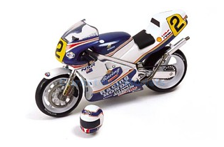 Motorfiets 1:24 | IXO-Models CLB004 | Honda NSR 500 1987 #2 - W.Gardner