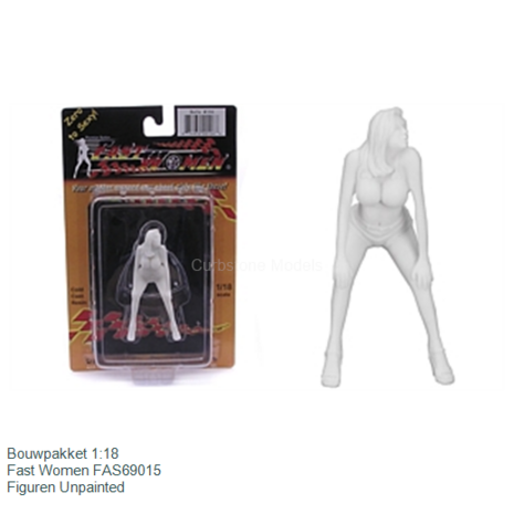 Bouwpakket 1:18 | Fast Women FAS69015 | Figuren Unpainted