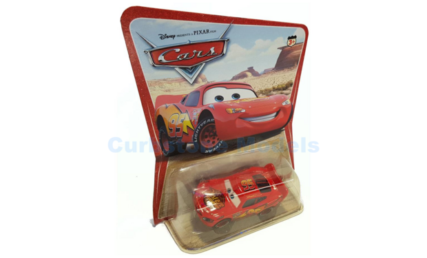 Modelauto 1:64 | Mattel H6406 | Disney Cars McQueen Lightning Rood - L.McQueen