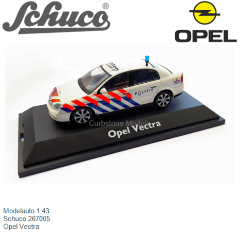 Modelauto 1:43 | Schuco 267005 | Opel Vectra