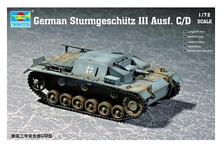 Militair voertuig 1:72 | Trumpeter 7257 | Stug III Ausf. C und D