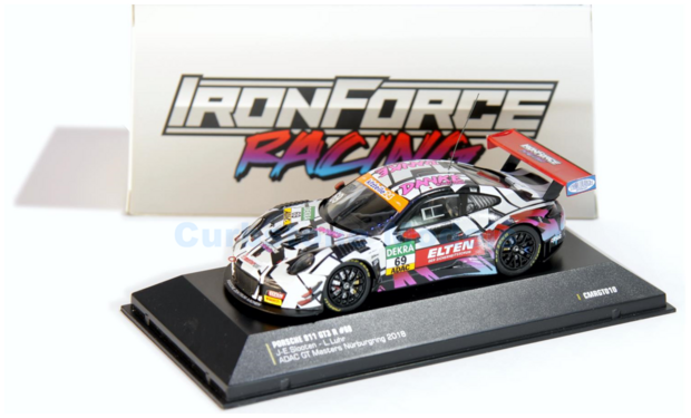 Modelauto 1:43 | CMR GT010 | Porsche 911 GT3 | IronForce Racing 2018 #69 - J.Slooten - L.Luhr