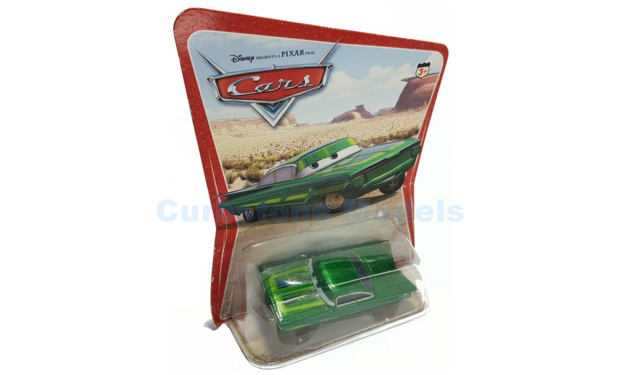 Modelauto 1:64 | Mattel J6421 | Disney Cars Cars Green - -.Ramone