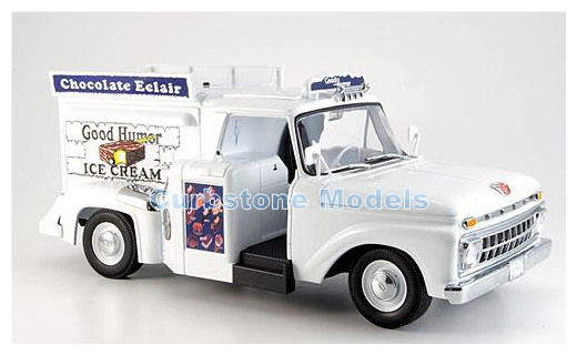 Vrachtwagen 1:18 | Sunstar 1288 | Ford F-100 Truck Good Humor Ice Cream 1965