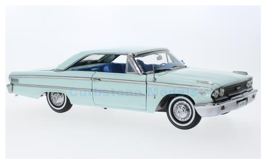 Modelauto 1:18 | Sunstar 1469 | Ford Galaxie 500 XL Hard Top Glacier Blue 1963
