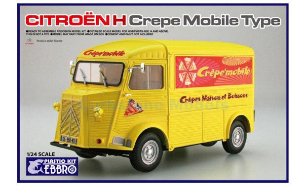 Bouwpakket 1:24 | Ebbro Kits 25010 | Citroen Type H Crepe Mobile