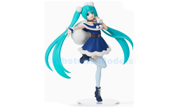 Figuur  | Good Smile Company SE50361 | Statue PVC SEGA Miku Blue Christmas 2022 - H.Miku