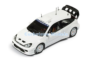 Modelauto 1:43 | IXO-Models RAM177 | Ford Focus RS WRC04 White 2005 - R.Kresta - T.Gardemeister