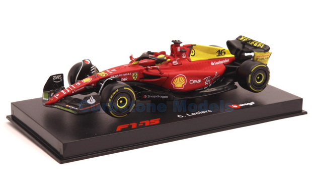 Modelauto 1:43 | Bburago 18-36831LM | Scuderia Ferrari F1-75 2022 #16 - C.Leclerc