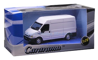 Modelauto 1:72 | Cararama Cara5000-17 | Ford Transit Wit
