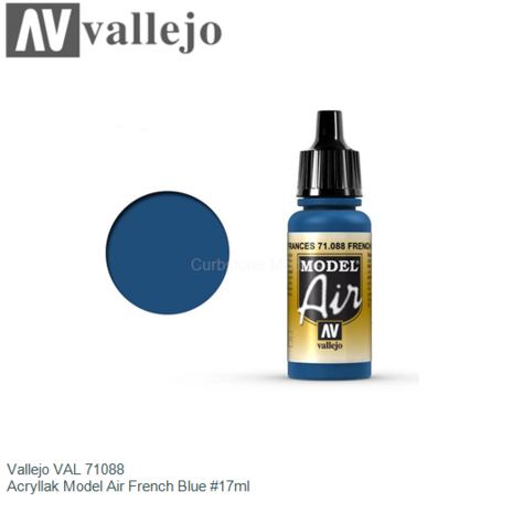  | Vallejo VAL 71088 | Acryllak Model Air French Blue #17ml