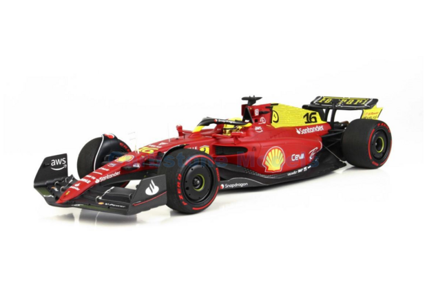 Modelauto 1:18 | BBR Models BBR221836 | Scuderia Ferrari F1-75 2022 #16 - C.Leclerc