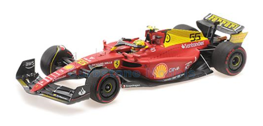 Modelauto 1:18 | BBR Models BBR221875 | Scuderia Ferrari F1-75 2022 #55 - C.Sainz