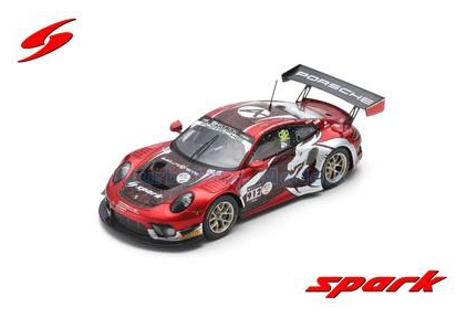 Modelauto 1:43 | Spark SJ085 | Porsche 911 GT3 R | Absolute Racing 2019 #912 - M.Campbell - D.Werner - D.Olsen