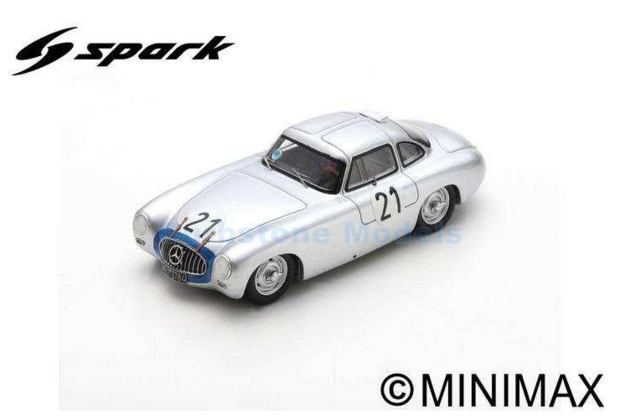 Modelauto 1:18 | Spark 18LM52 | Mercedes Benz 300 SL 1952 #21 - H.Lang - F.Riess
