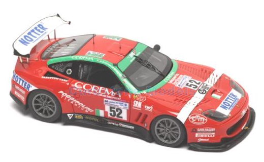 Bouwpakket 1:43 | BBR Models PJ375 | Ferrari 550 Maranello | BMS Scuderia Italia 2005 #52 - T.Seiler - M.Bartyan - M.Malucelli