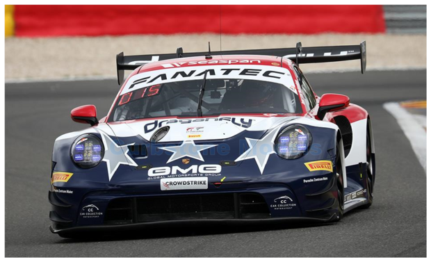 1:43 | Spark SB744 | Porsche 911 GT3 R (992) | GMG Racing by Car Collection Motorsport 2023 #132 - J.Bleekemolen - P.Long - J.S