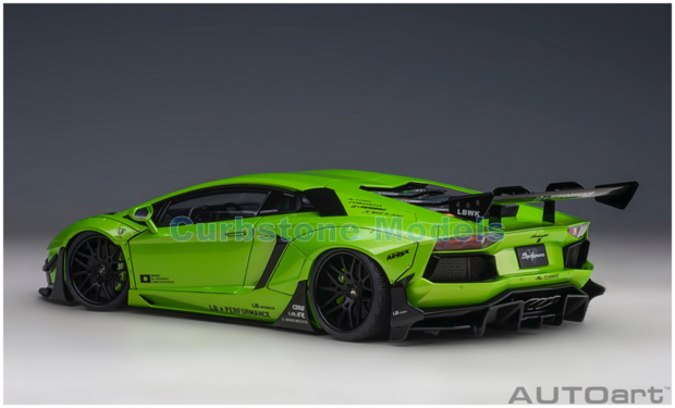 Modelauto 1:18 | Autoart 79243 | LB Performance Lamborghini Aventador Pearl Green 2021
