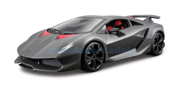 Modelauto 1:43 | Atlas ABLAM011 | Lamborghini Sesto Elemento Black 2010