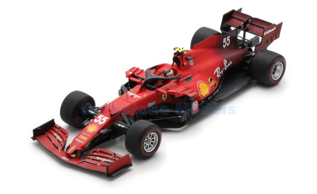 Modelauto 1:18 | Looksmart LS18F1037 | Scuderia Ferrari SF21 2021 #55 - C.Sainz