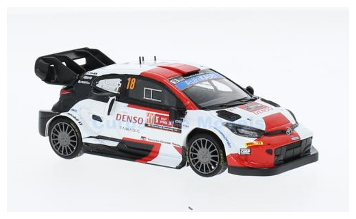 1:43 | IXO-Models RAM876.22 | Toyota Gazoo Racing WRT GR Yaris Rally1 WRC1 2022 #18 - A.Johnston - T.Katsuta