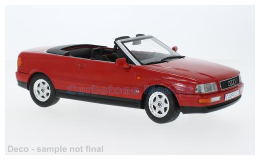 Modelauto 1:18 | Model Car Group 18371 | Audi 80 Cabriolet (B4) red 1991