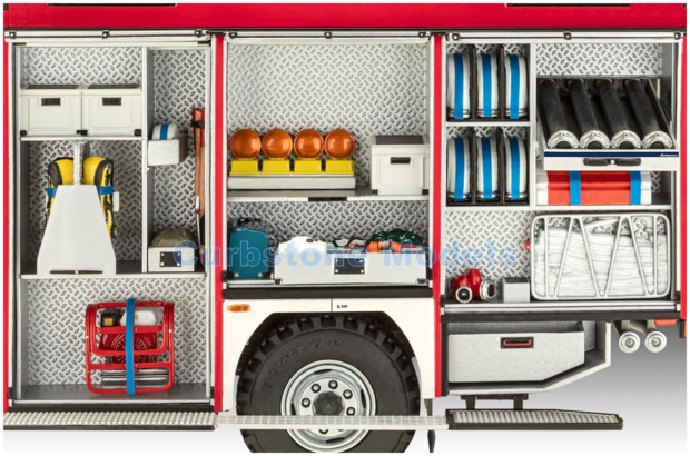 Bouwpakket 1:24 | Revell 07586 | Schlingmann TLF 16/25 Fire Truck FEUERWEHR 1998