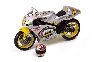 Motorfiets 1:24 | IXO-Models RAB020 | Yamaha YZR 250 Chesterfield 2000 #19 - O.Jacque