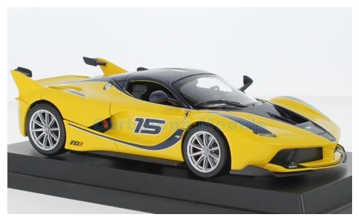 Modelauto 1:24 | Bburago 18-26301YELLOW | Ferrari FXX-K Yellow and Black 2015 #15