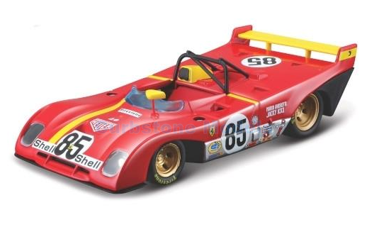 Modelauto 1:43 | Bburago 18-36302RED | Scuderia Ferrari 312P 1972 #85 - J.Ickx - M.Andretti