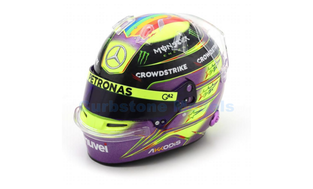 Helm 1:5 | Spark 5HF087 | Bell Helmet | Mercedes AMG F1 2023 #44 - L.Hamilton